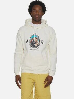Nike Lebron Men's Pullover Fleece Hoodie (Phantom/Heather/Black) Size Large